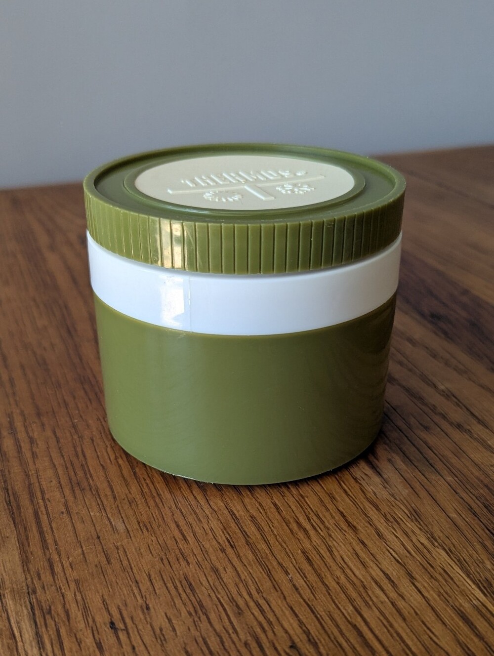 Vintage Thermos 8oz Insulated Jar Soup Container 1155/3 Green